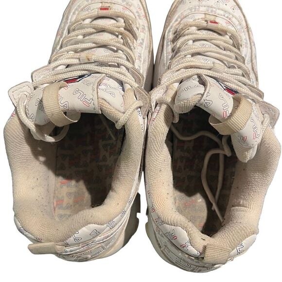 Fila disruptor II chunky logo sneakers. Size 8.5 - Picture 4 of 8